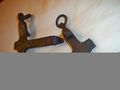 Antique iron ashiko climbing cleats.