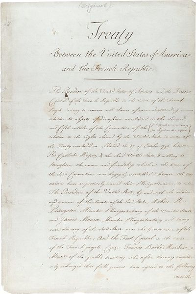 ملف:Louisiana purchase treaty.jpg