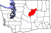 State map highlighting Douglas County