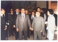 الزعيم الصيني دنگ شياوپنگ والرئيس المصري مبارك، 13 مايو 1990.