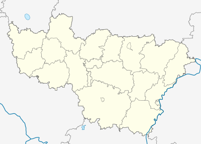Outline Map of Vladimir Oblast.svg