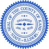 الختم الرسمي لـ مقاطعة كين Kane County