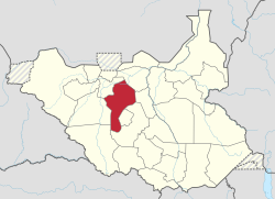 Tonj in South Sudan 2015.svg