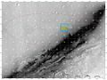 Curiosity rover - image noting "3-sigma safe-to-land ellipse".