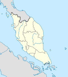 WMKK is located in شبه الجزيرة الماليزية