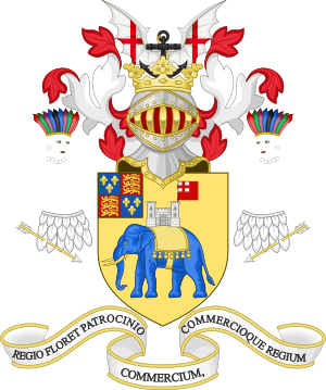 Coat of Arms of the Royal African Company.svg