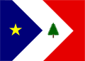 Flag of the Acadians in New England