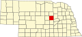 State map highlighting Greeley County