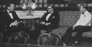 Meeting with President Anastasio Somoza Debayle of Nicaragua, before State Dinner - NARA - 194723-perspective-tilt-crop.jpg