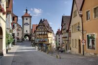 Rothenburg is one of the best known towns in Franconia