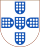 Brasão de armas do reino de Portugal (1139).svg