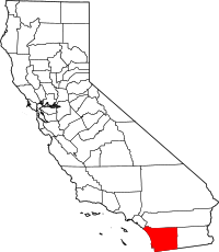 Location in the U.S. state of California