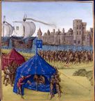 وفاة لويس التاسع أثناء حصار تونس.