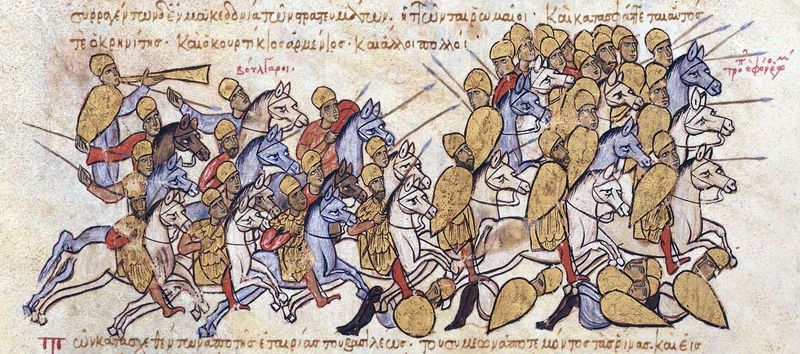 ملف:Bulgarians defeat Byzantines under Krenites and Kourtikios.jpg