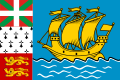 Unofficial flag of Saint Pierre and Miquelon