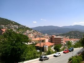 Part of the town
