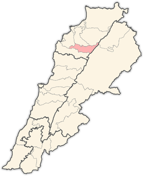 ملف:Lebanon districts Bsharri.png