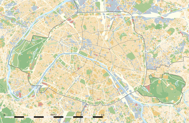 ملف:Paris department land cover location map.svg