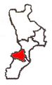 Calabria region and (in red) Vibo Valentia province