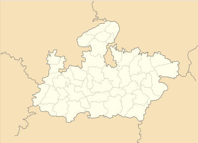 Location map India Madhya Pradesh