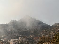 Jabal Atherb of the Asir Mountains near Ḥawālah in Bareq, 2013