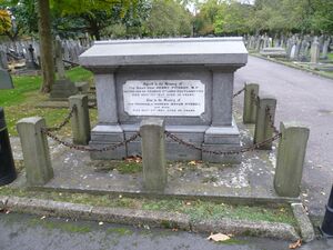 Fitzroy family grave City of Westminster Cemetery, Hanwell.JPG