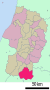 Yonezawa in Yamagata Prefecture Ja.svg