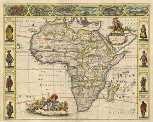 خريطة لأفريقيا
