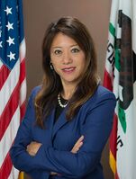 Fiona Ma; Certified Public Accountant and a member of the Democratic Party currently serving as the California State Treasurer since January 2019. She received her bachelor's degree in accounting from RIT and a master's degree in taxation from Golden Gate University with a further Master of Business Administration from Pepperdine University.