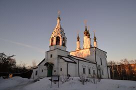 Church of Annunciation of Saint Mary (ru). Built in 1673. One of the oldest churches built in Ryazan. Similar church can be found in Isady village. There are many scattered throughout Ryazan Oblast.