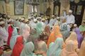 At the age of puberty, to become an Alavi Bohra, boys-girls offering oath of loyalty to Saiyedna saheb at his residence - 1430 AH/2009 AD