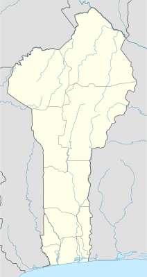 Location map Benin