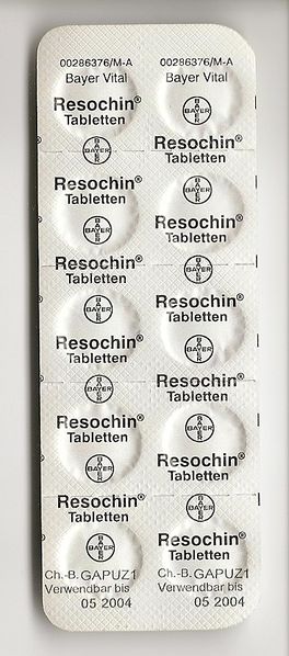 ملف:Resochin® Tabletten (Rückseite).jpg