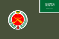 Flag of the Royal Saudi Air Defense Force (Ratio: 2:3)