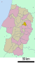 Oishida in Yamagata Prefecture Ja.svg