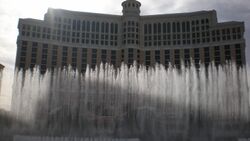 Photograph of the Bellagio casino, Las Vegas