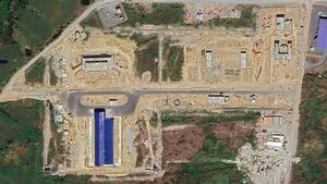 منشأة يرجح أنها موقعاً لصواريخ براهموس في قاعدة ليوڤيگيلدو گانتيوكي، زامبالس، الفلپين، يوليو 2024.