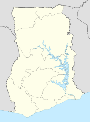 Location map Ghana