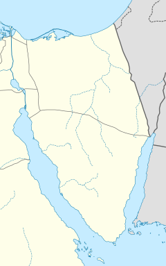 اشتباكات سيناء، يوليو 2015 is located in سيناء