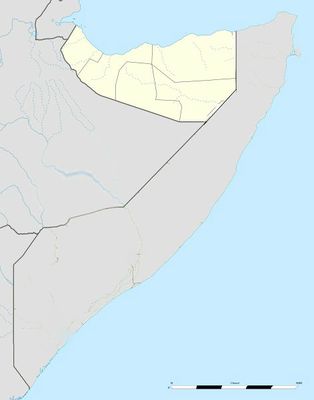 Location map Somaliland