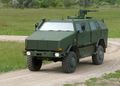 The ATF Dingo of the German Army is a mine-resistant/ambush protected infantry mobility vehicle used by several European armed forces