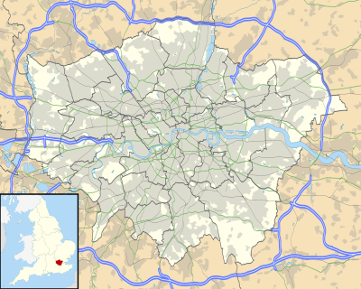 Location map United Kingdom Greater London