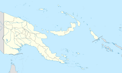 Location map Papua New Guinea