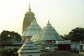 The Jagannath Temple, one of the four holiest places (Char Dhams) of Hinduism,[2] in Puri, Odisha. (Kalinga Architecture)