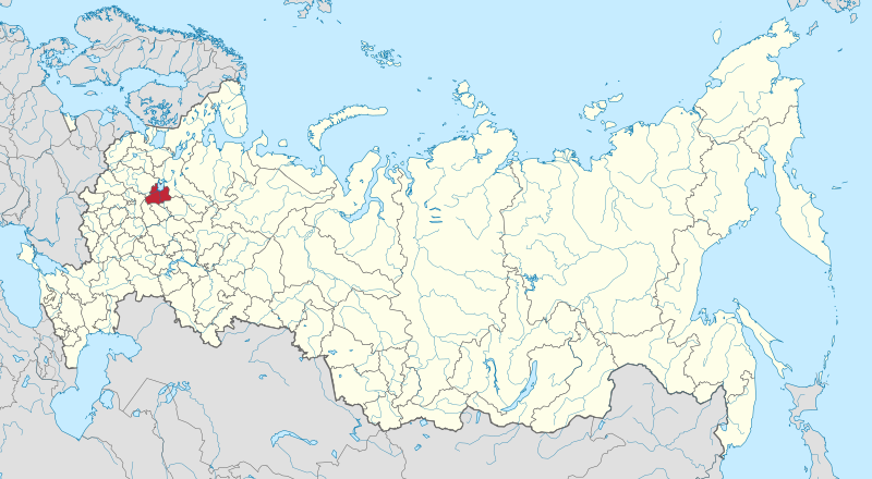 ملف:Map of Russia - Yaroslavl Oblast.svg