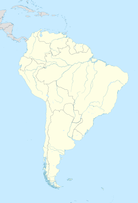 Location map South America