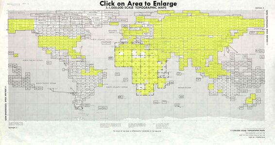 Index map from the International Map of the World 1:1,000,000