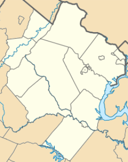 Fredericksburg, Virginia is located in ڤرجينيا الشمالية