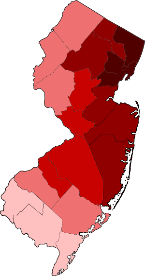 COVID 19 cases in New Jersey by County.svg