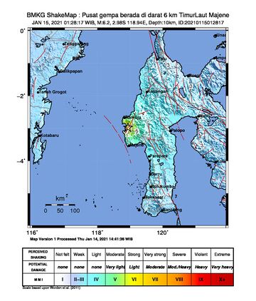 Shake map of 2021 Majene earthquake.jpg